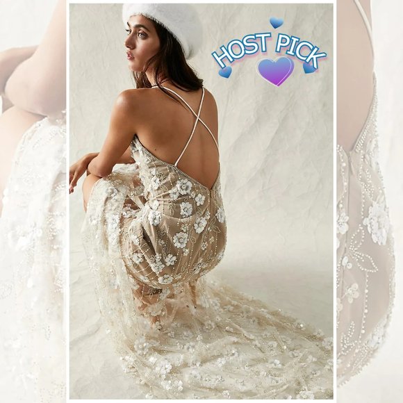 Free People Dresses & Skirts - 🌹WEDDING SALE🌹 Free People NWT Elliatt Retusa Gown